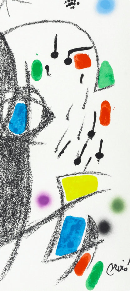 Joan Miro, Composition (Mourlot, 1051-1072), Maravillas Con Variaciones Acrsticas En El Jardn De