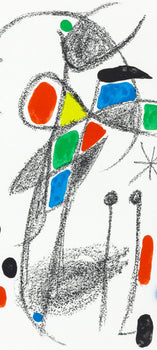 Lithograph - Joan Miro - Composition (Mourlot - 1051-1072) - Maravillas con Variaciones acrsticas
