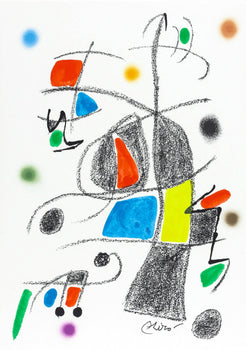 Joan Miro, Composition (Mourlot, 1051-1072), Maravillas Con Variaciones Acrsticas En El Jardn De