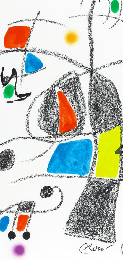 Joan Miro, Composition (Mourlot, 1051-1072), Maravillas Con Variaciones Acrsticas En El Jardn De