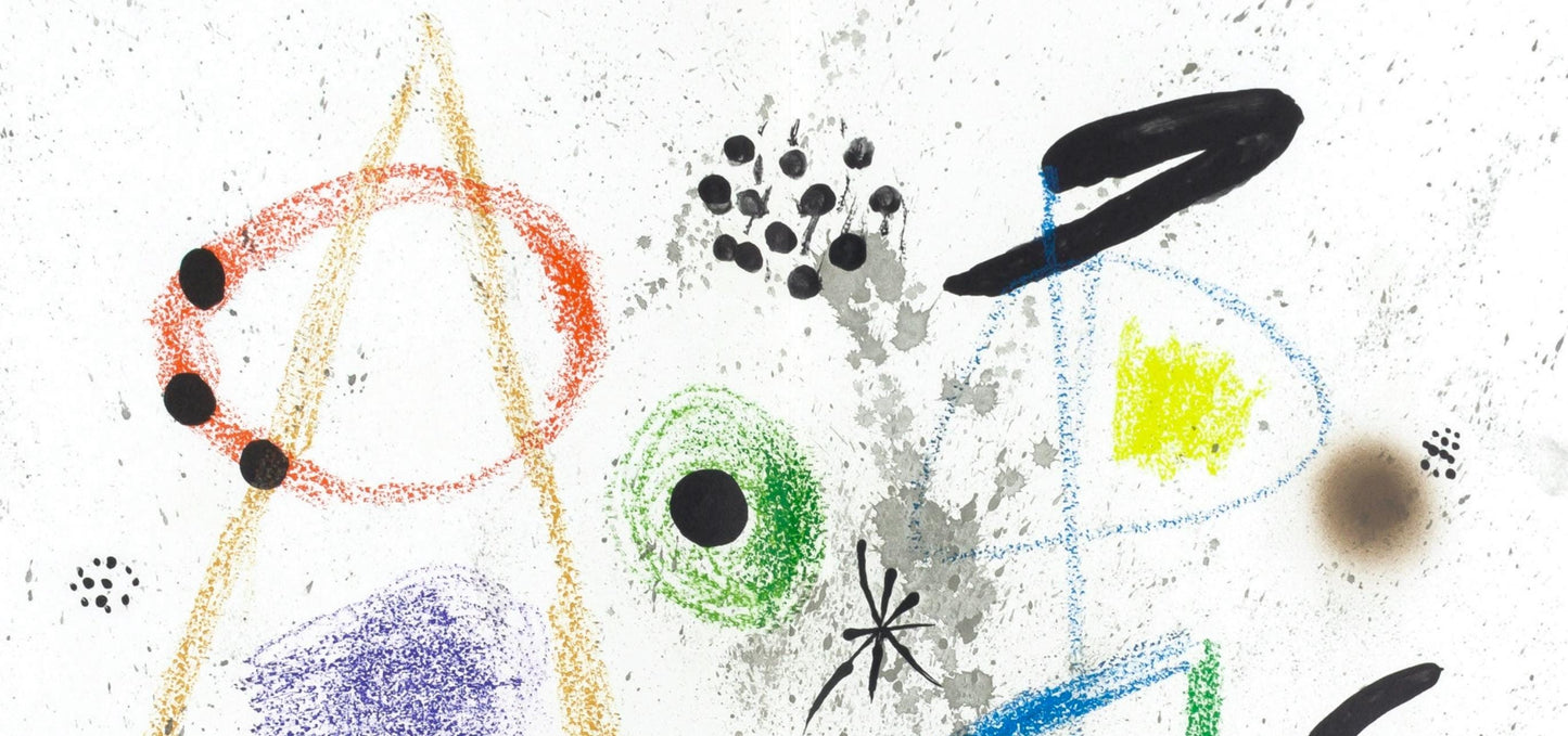 Joan Miro, Composition (Mourlot, 1051-1072), Maravillas Con Variaciones Acrsticas En El Jardn De