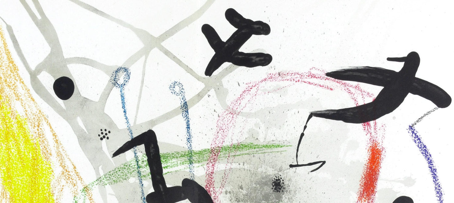 Joan Miro, Composition (Mourlot, 1051-1072), Maravillas Con Variaciones Acrsticas En El Jardn De