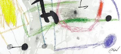 Joan Miro, Composition (Mourlot, 1051-1072), Maravillas Con Variaciones Acrsticas En El Jardn De