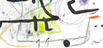 Joan Miro, Composition (Mourlot, 1051-1072), Maravillas Con Variaciones Acrsticas En El Jardn De