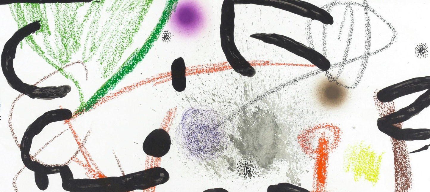 Joan Miro, Composition (Mourlot, 1051-1072), Maravillas Con Variaciones Acrsticas En El Jardn De