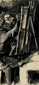 Pablo Picasso, Composition, La Comdie Humaine, Verve, Revue Artistique Et Littraire, Lithograph