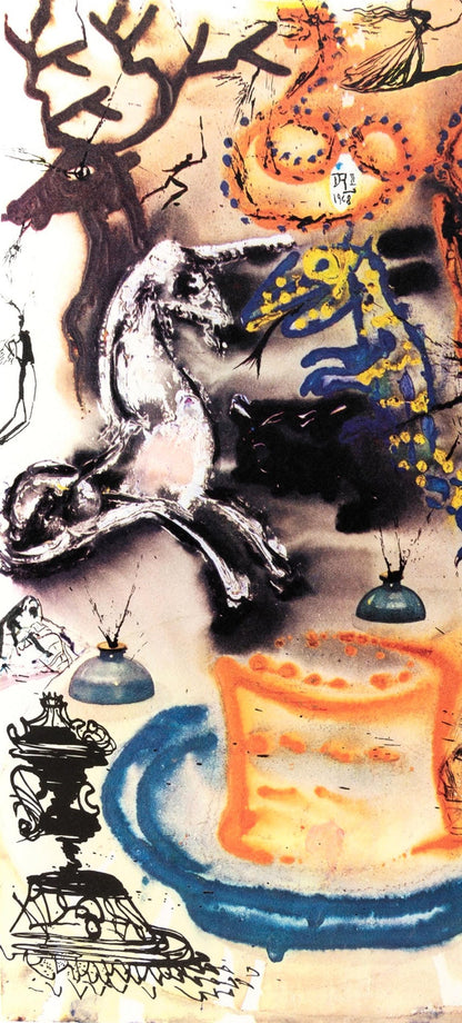 Salvador Dali, Who Stole The Tarts? (Field 69-5, A-M), Alice'S Adventures In Wonderland, Hliogravure