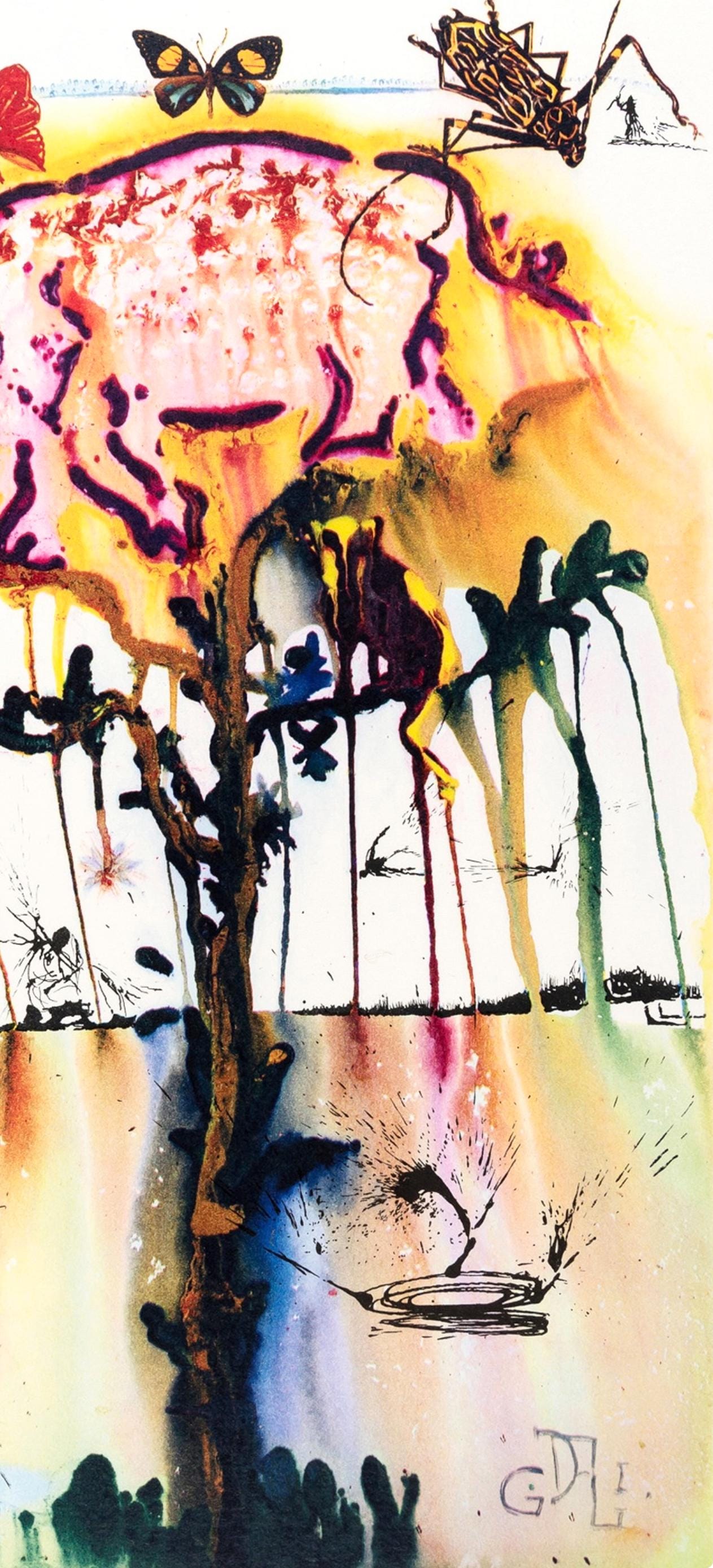 Salvador Dali, Pig And Pepper (Field 69-5, A-M), Alice'S Adventures In Wonderland, Hliogravure