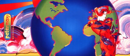 Peter Max, Earth Day, 1995, Hand Signed, Official Edition Offset Lithograph