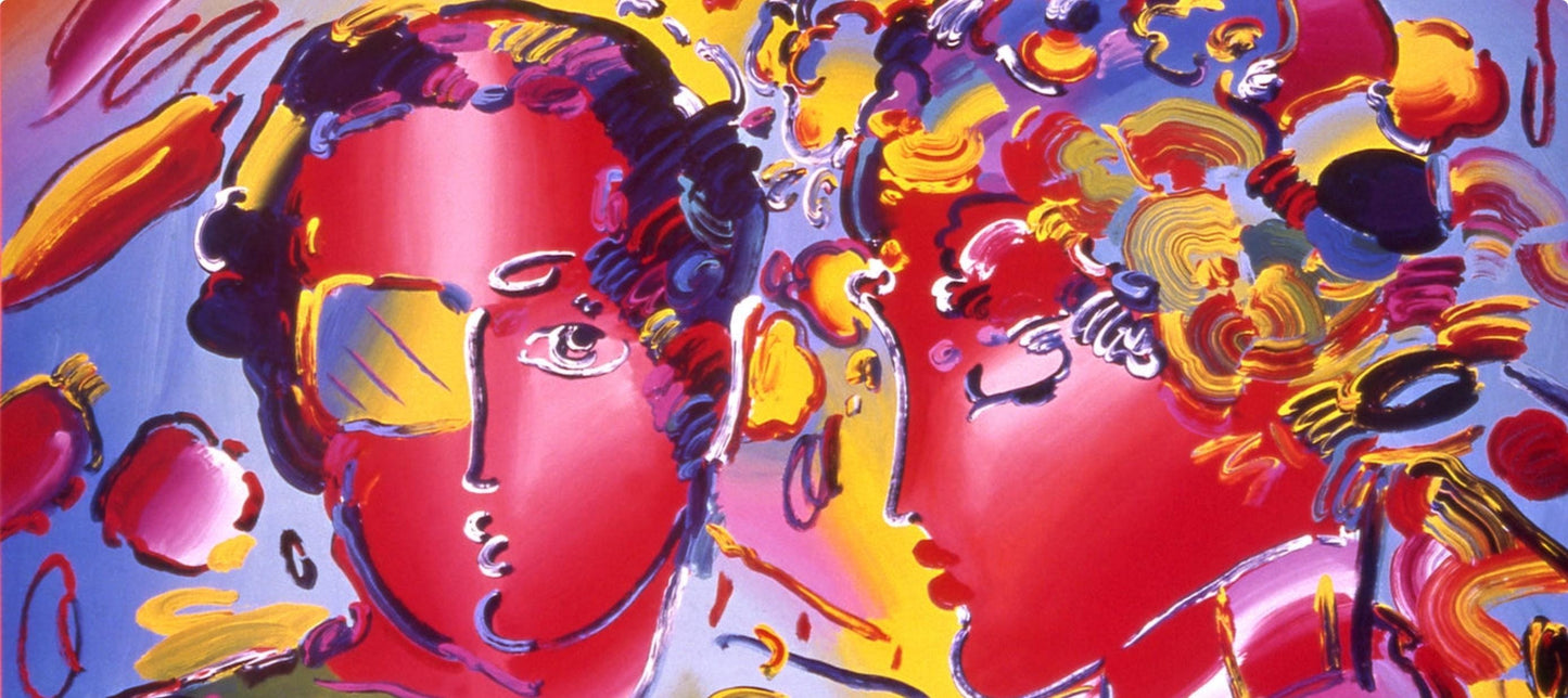 Peter Max, Zero In Love, 2000, Hand Signed, Official Edition Offset Lithograph