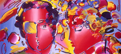 Peter Max, Zero In Love, 2000, Hand Signed, Official Edition Offset Lithograph