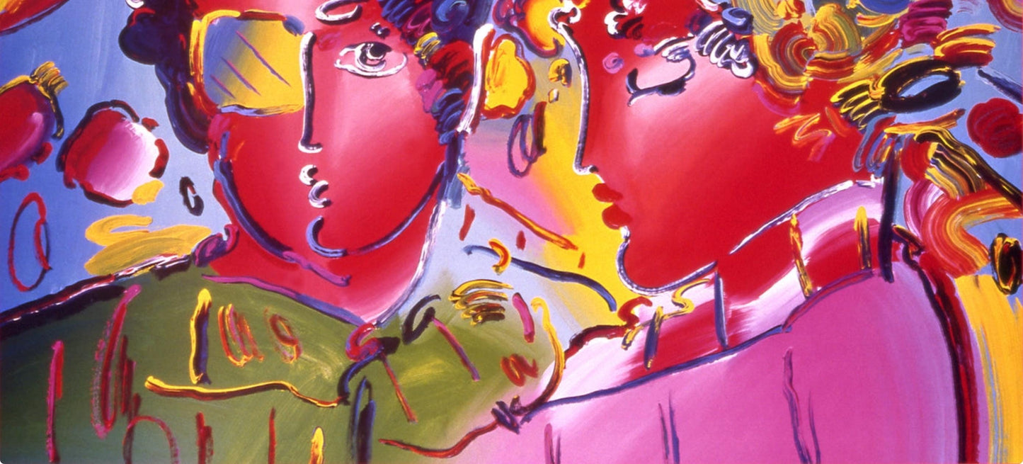 Peter Max, Zero In Love, 2000, Hand Signed, Official Edition Offset Lithograph