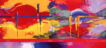 Peter Max, Four Seasons Series, 2000, Hand Signed, Official Edition Offset Lithograph