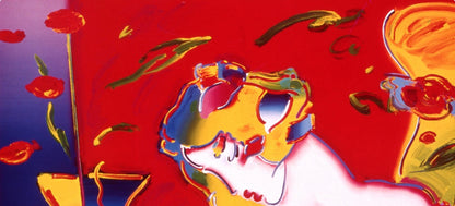 Peter Max, Day Dream: Romance Series, 2000, Hand Signed, Official Edition Offset Lithograph