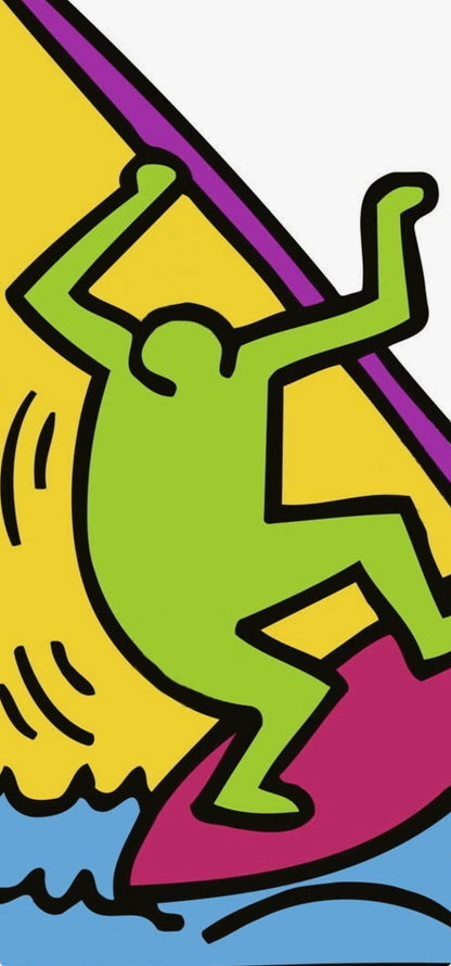 Keith Haring, Untitled (Boat), Official Edition Silkscreen