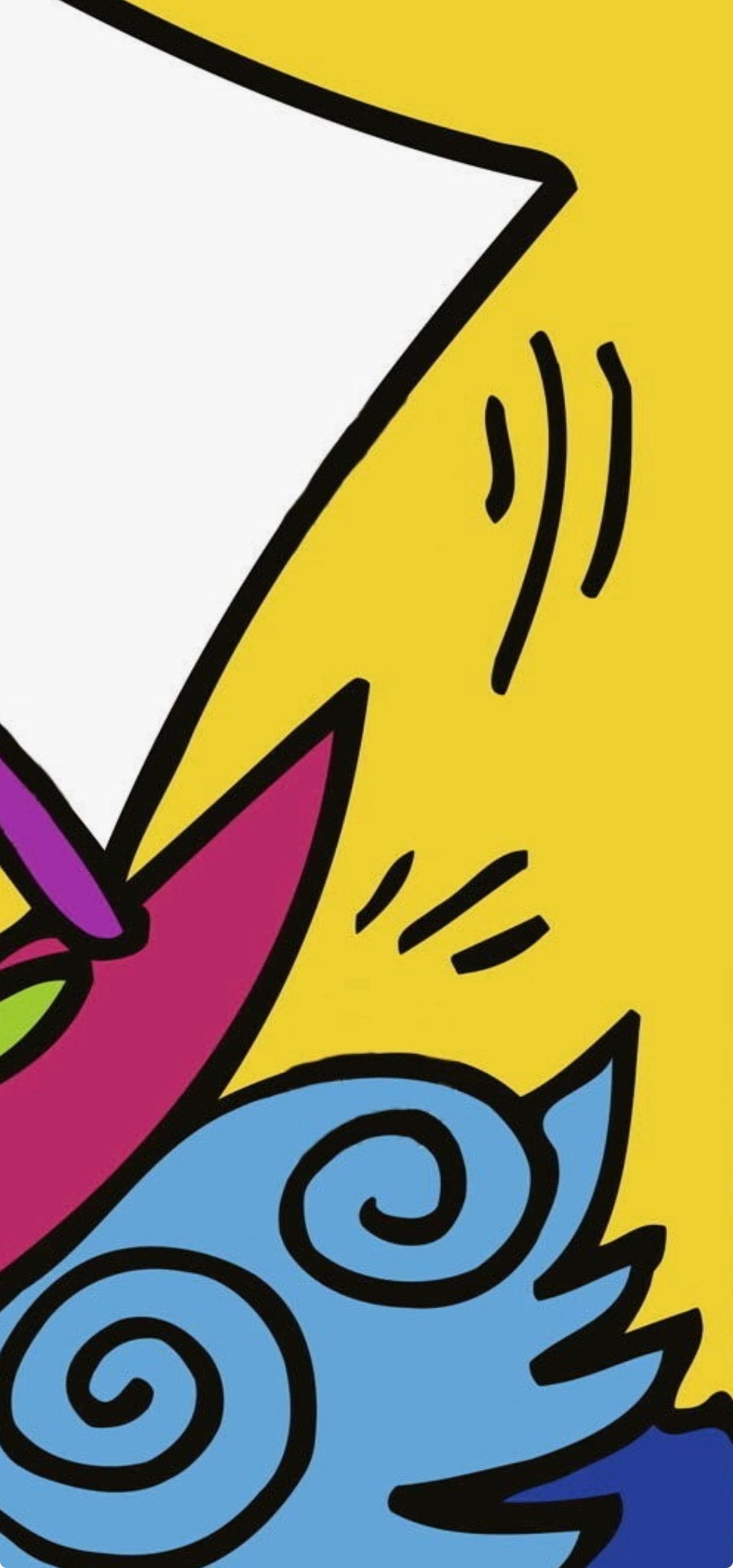 Keith Haring, Untitled (Boat), Official Edition Silkscreen