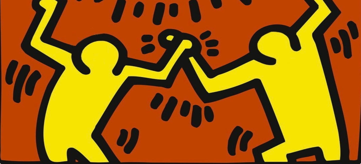 Keith Haring, Untitled (World), Official Edition Silkscreen