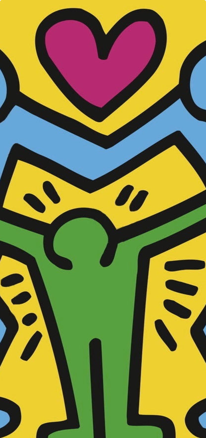 Keith Haring, Untitled (Family), Official Edition Silkscreen