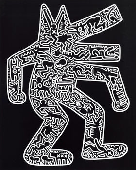 Keith Haring, Dog, Official Edition Silkscreen