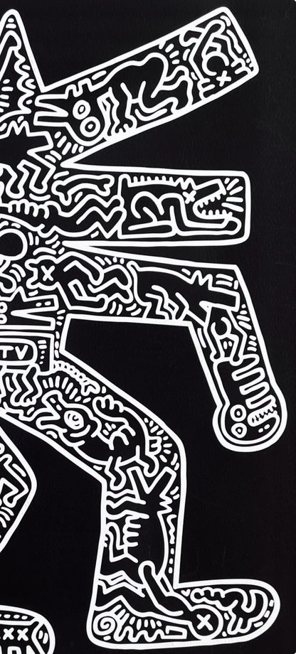Keith Haring, Dog, Official Edition Silkscreen