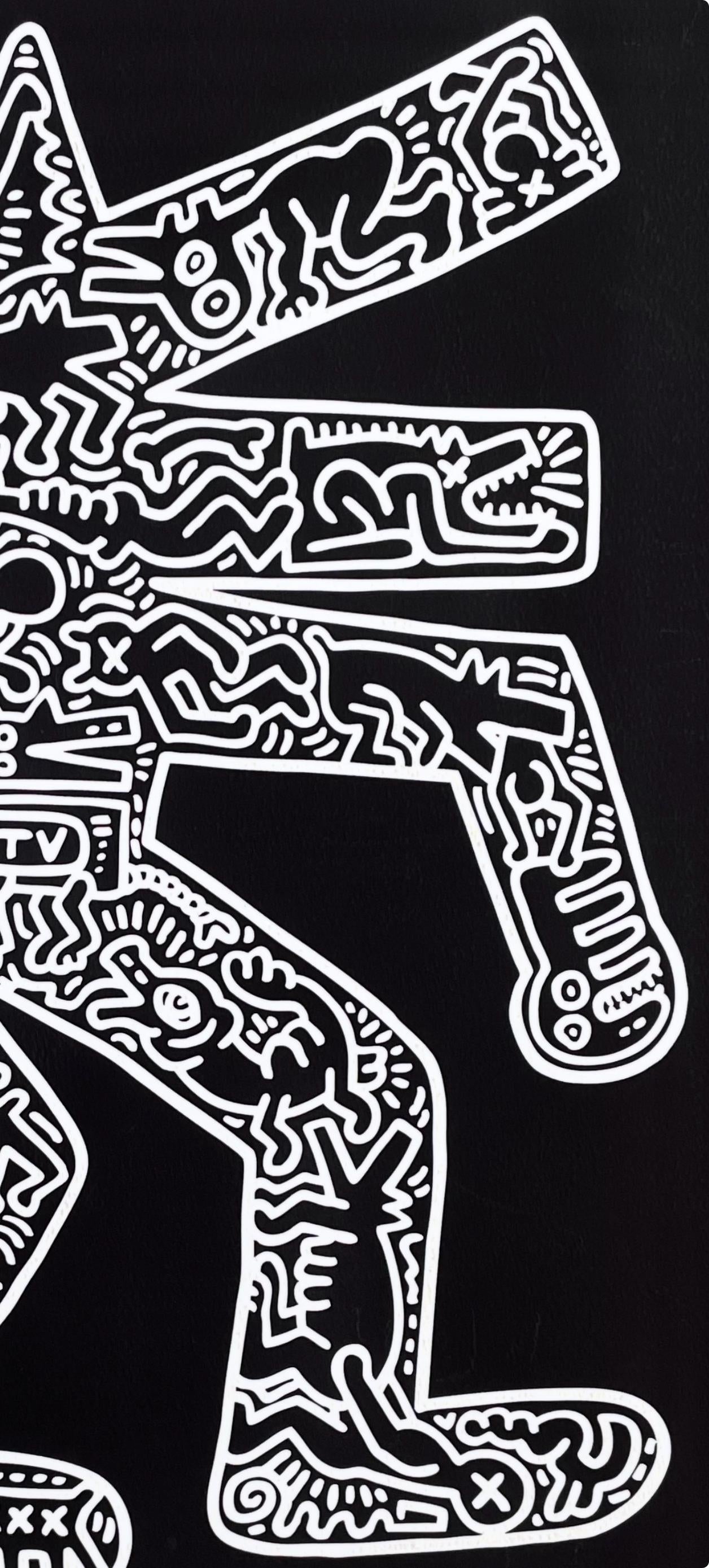 Keith Haring, Dog, Official Edition Silkscreen