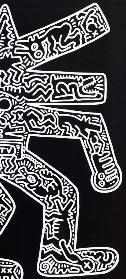 Keith Haring, Dog, Official Edition Silkscreen