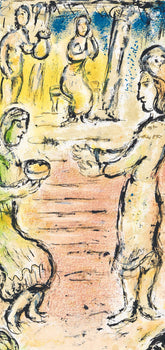 Marc Chagall, Palast Von Alkinoos, Homer, Die Odyssee, Lithograph