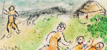 Marc Chagall, Die Insel Des Aiolos, Homer, Die Odyssee, Lithograph