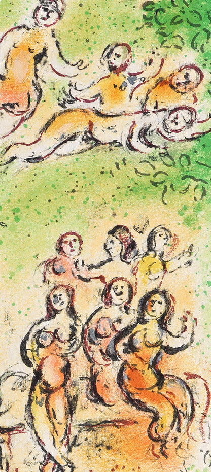 Marc Chagall, Die Insel Des Aiolos, Homer, Die Odyssee, Lithograph