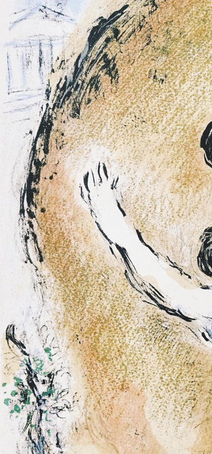 Marc Chagall, Die Seele Elpenors, Homer, Die Odyssee, Lithograph