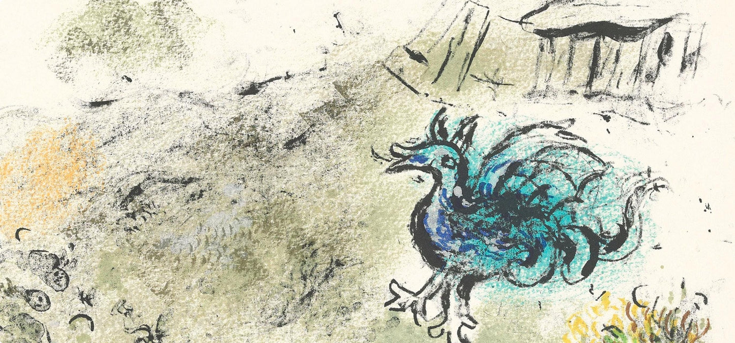 Marc Chagall, Tityos, Homer, Die Odyssee, Lithograph