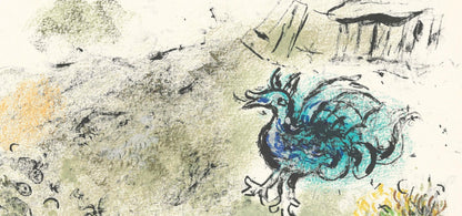 Marc Chagall, Tityos, Homer, Die Odyssee, Lithograph