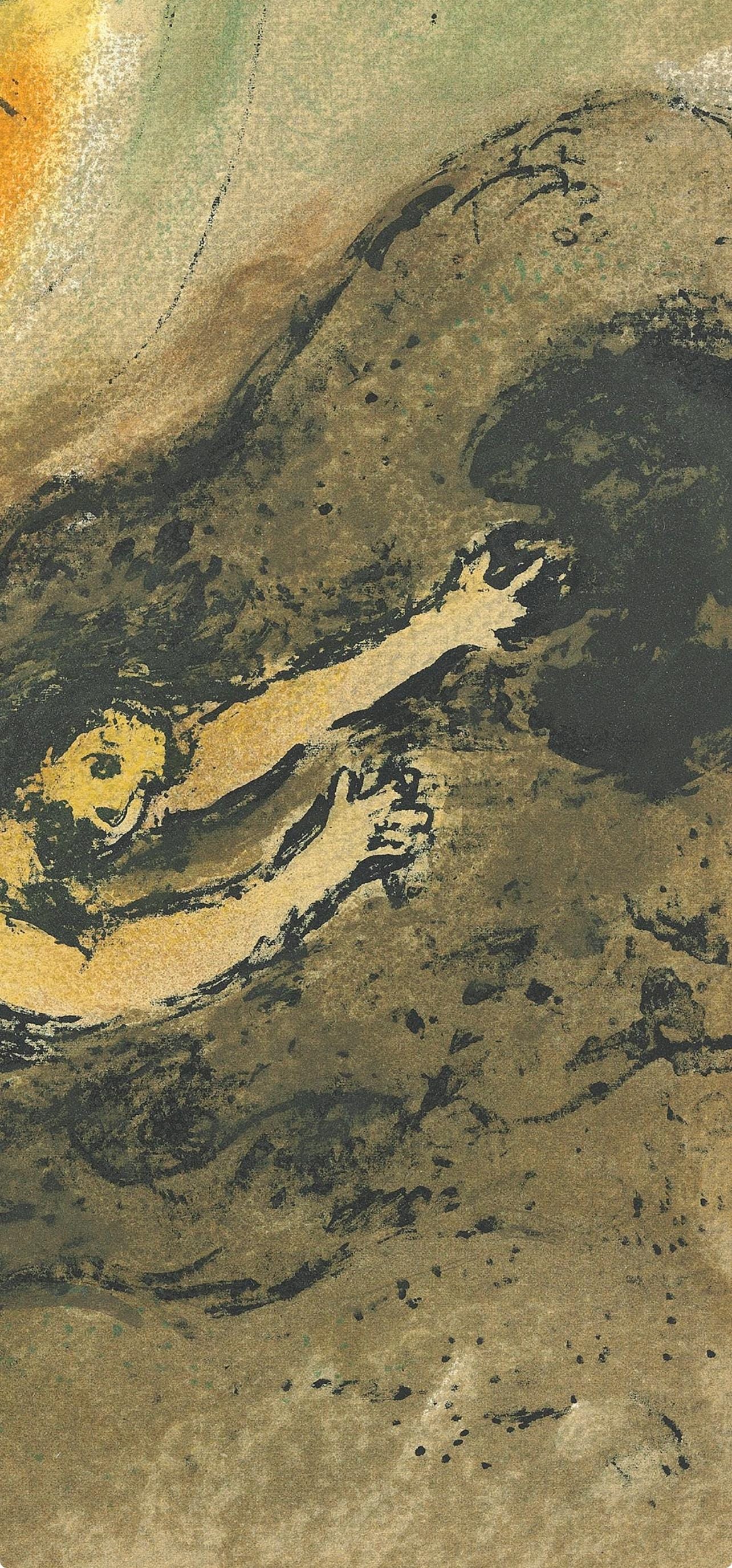 Marc Chagall, Sisyphos, Homer, Die Odyssee, Lithograph