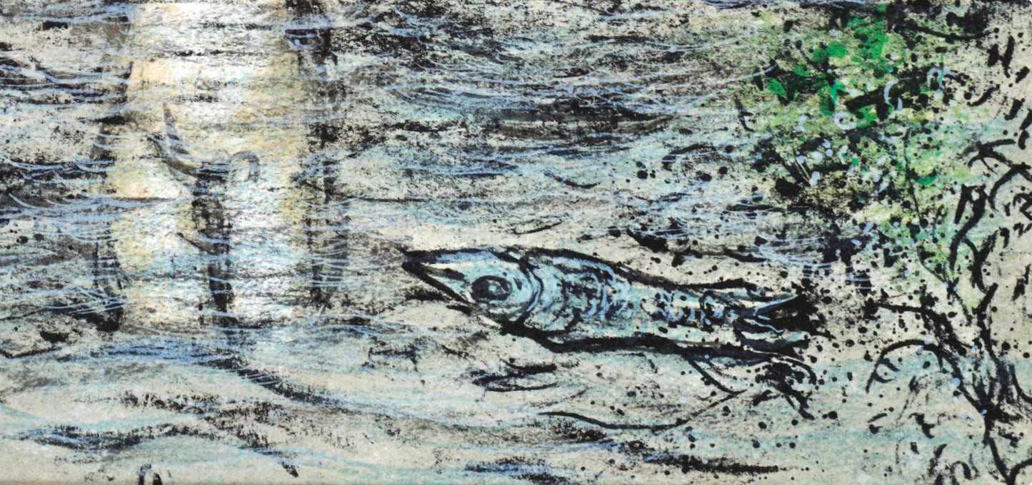 Marc Chagall, Die Fluten Verschlingen Odysseus, Homer, Die Odyssee, Lithograph