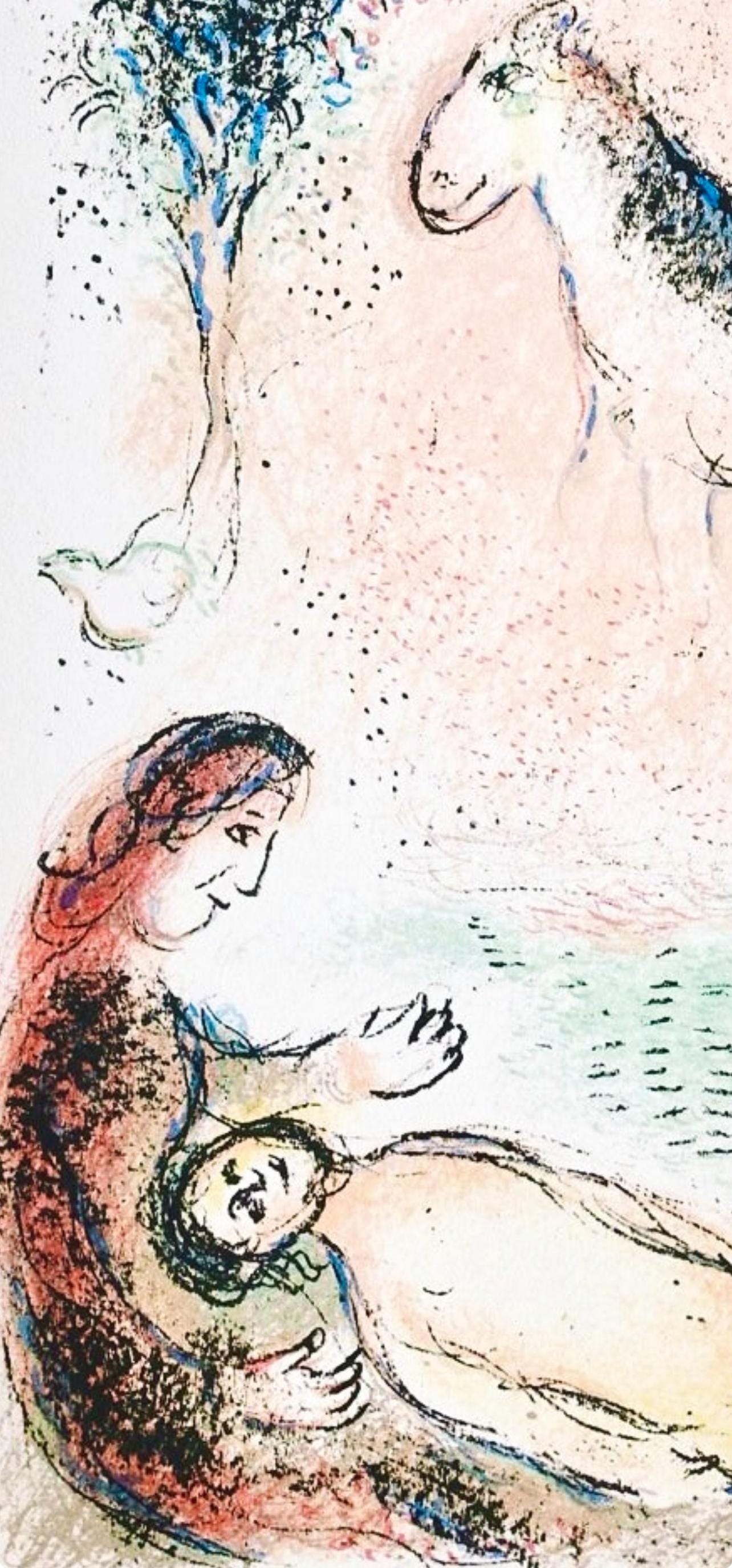 Marc Chagall, Frontispiz, Homer, Die Odyssee, Lithograph