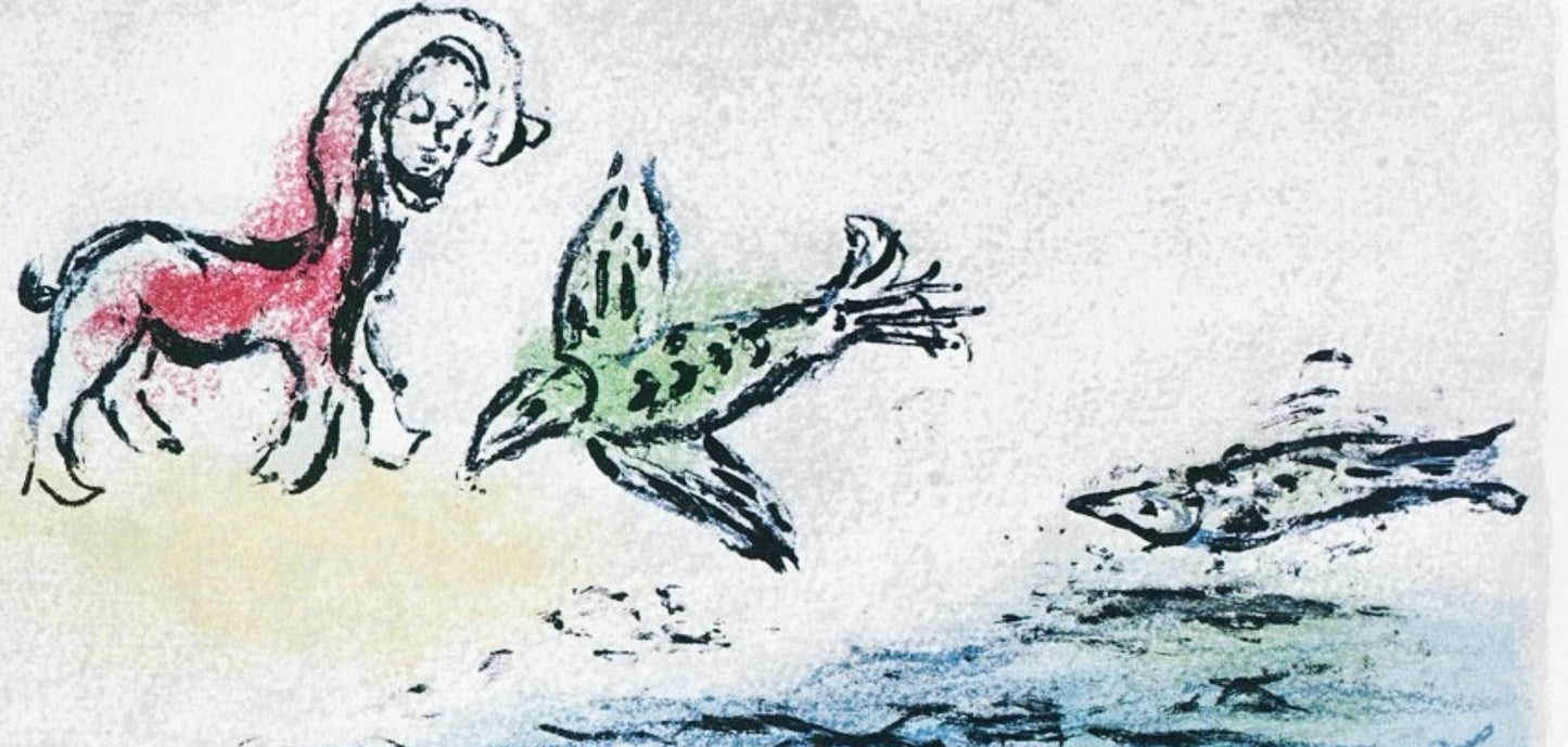 Marc Chagall, Odysseus Und Seine Gefhrten, Homer, Die Odyssee, Lithograph