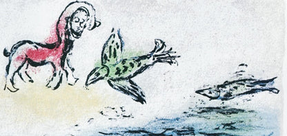 Marc Chagall, Odysseus Und Seine Gefhrten, Homer, Die Odyssee, Lithograph