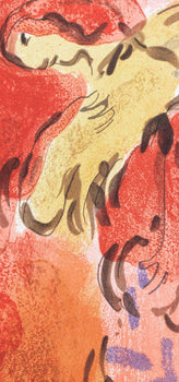 Marc Chagall, Ruth Glaneuse (Mourlot 117-46; Cramer 25), Dessins Pour La Bible, Verve, Revue,