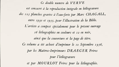 Marc Chagall, Rachel Drobe Les Idoles De Son Pre (M. 117-46; Cramer 25), Dessins Pour La Bible,