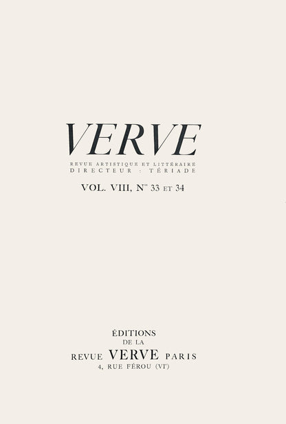 Marc Chagall, David La Harpe (Mourlot 117-46; Cramer 25), Dessins Pour La Bible, Verve, Revue,