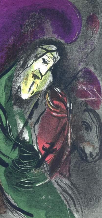 Marc Chagall, Jrmie (Mourlot 117-46; Cramer 25), Dessins Pour La Bible, Verve, Revue, Lithograph