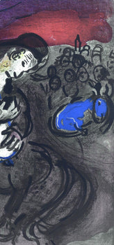 Marc Chagall, Pleurs De Jrmie (Mourlot 117-46; Cramer 25), Dessins Pour La Bible, Verve, Revue,