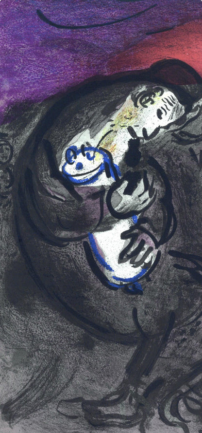Marc Chagall, Pleurs De Jrmie (Mourlot 117-46; Cramer 25), Dessins Pour La Bible, Verve, Revue,