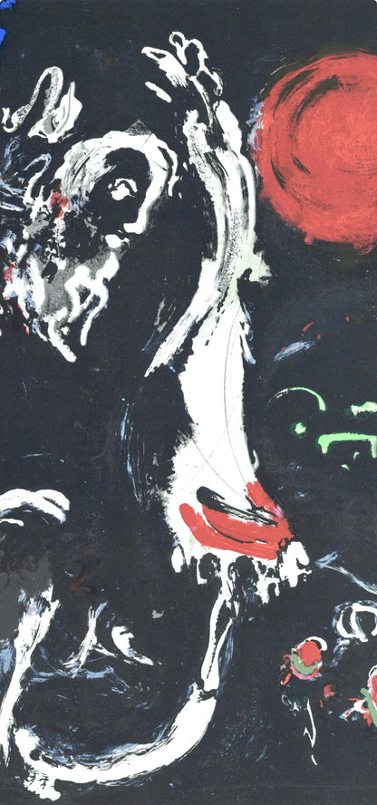 Marc Chagall, Isae (Mourlot 117-46; Cramer 25), Dessins Pour La Bible, Verve, Revue, Lithograph