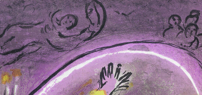 Marc Chagall, Solomon (Mourlot 117-46; Cramer 25), Dessins Pour La Bible, Verve, Revue, Lithograph