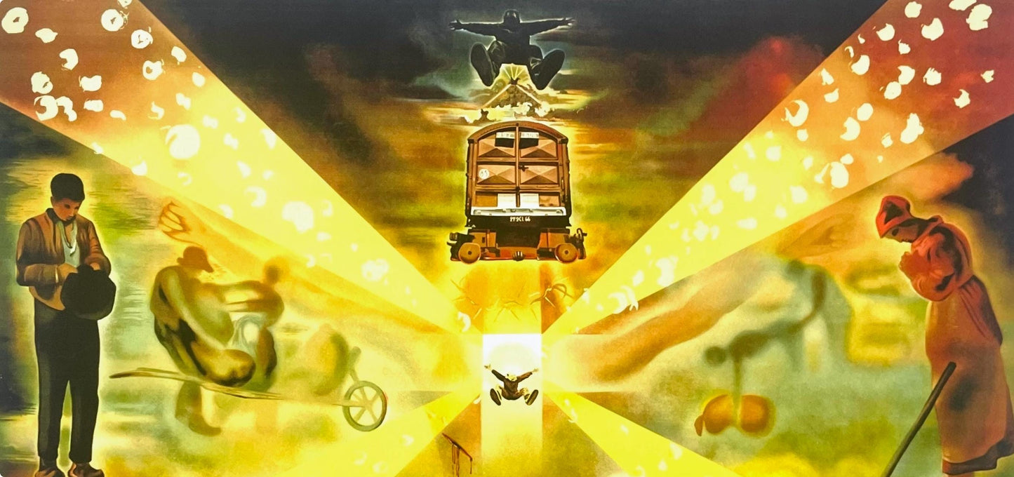 Salvador Dali, La Gare De Perpignan, Signed, Archival Pigment Print