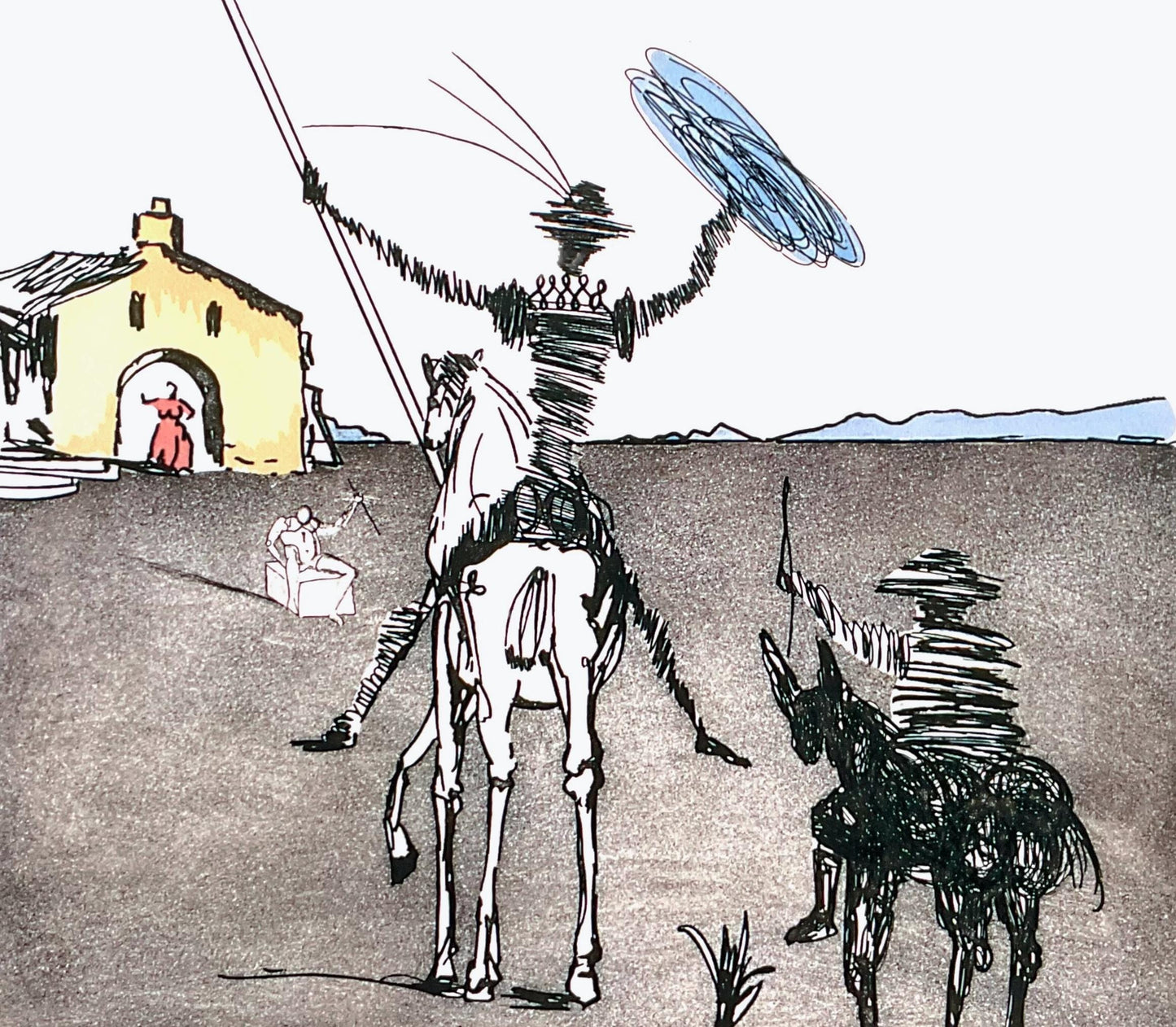 Salvador Dali, Le Rve Impossible, Historia De Don Quichotte De La Mancha, Signed, Archival Pigment