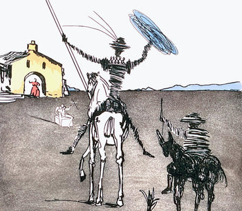 Salvador Dali, Le Rve Impossible, Historia De Don Quichotte De La Mancha, Signed, Archival Pigment