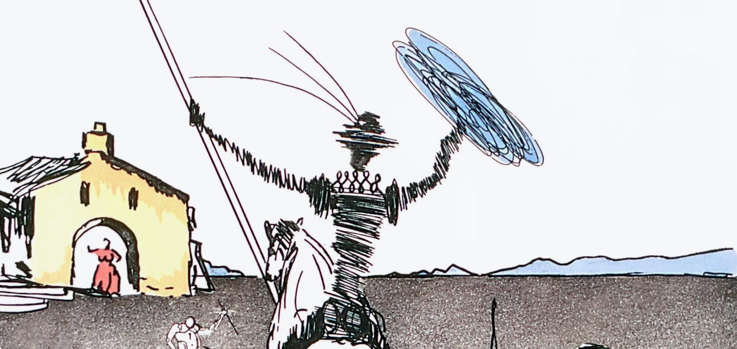 Salvador Dali, Le Rve Impossible, Historia De Don Quichotte De La Mancha, Signed, Archival Pigment