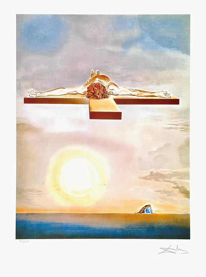 Salvador Dali, Le Christ De Gala, Signed, Archival Pigment Print